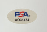 A PSA hologram with serial number AO31474 is affixed to the Christian Bale Signed The Dark Knight Rises Full Movie Script from Sports Integrity.