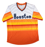 Christian Javier Houston Signed Alt White Baseball Jersey Game 4 No Hitter BAS