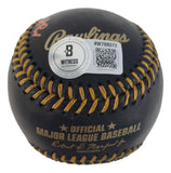 Christian Javier Astros Signed Official Black Leather MLB Baseball No Hitter BAS
