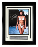Christie Brinkley Signed Framed 8x10 Photo BAS