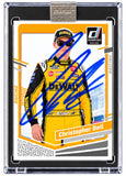 Christopher Bell Signed 2024 Panini Donruss #9 Trading Card PA Encapsulated