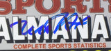 Christopher Lloyd Michael J Fox Signed Back To The Future Sports Almanac BAS JSA