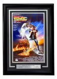 Christopher Lloyd Wilson Thompson Sign Framed Back To The Future 11x17 Photo JSA