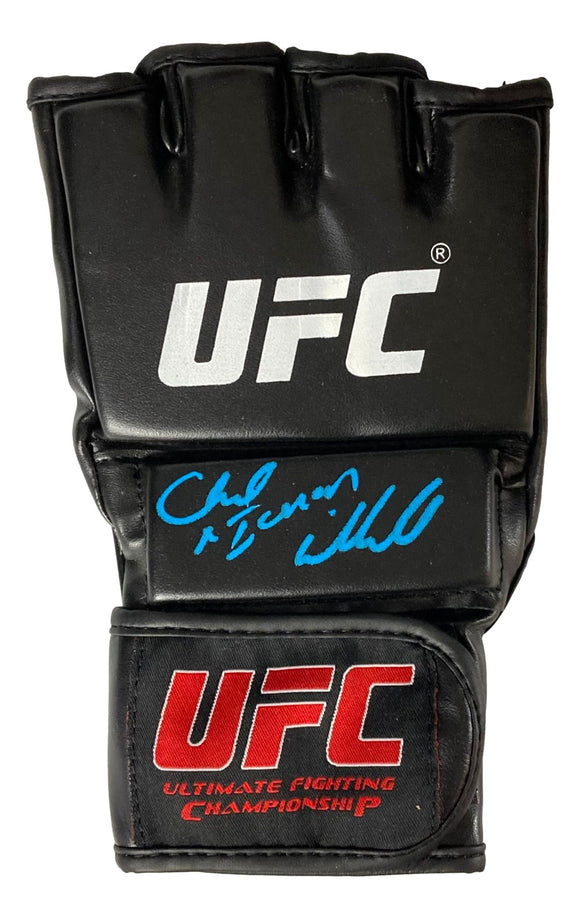 Chuck Liddell Signed UFC Fight Glove The Iceman Inscribed PSA