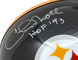 Chuck Noll Signed Pittsburgh Steelers Full Size Replica Helmet HOF 93 JSA Hologram