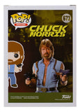 Chuck Norris Signed Chuck Norris Funko Pop #673 JSA