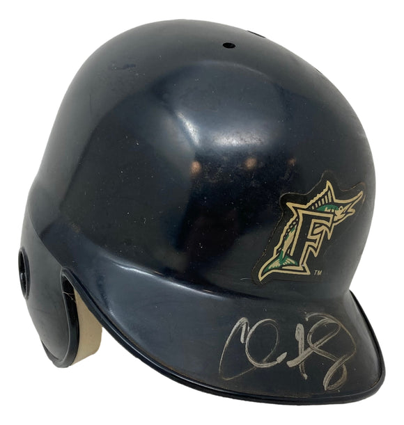 Cliff Floyd Signed Florida Marlins Mini Batting Helmet Sports Integrity