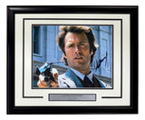 Clint Eastwood Signed Framed 8x10 Dirty Harry Photo BAS