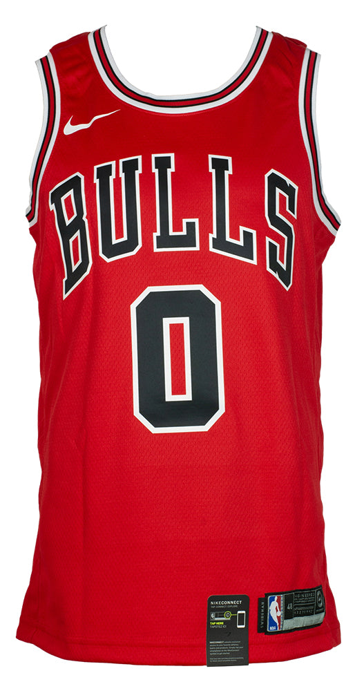 Coby White Autographed Chicago Bulls Fanatics White Basketball Jersey - Fanatics