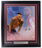 Colby Covington Signed Framed UFC 16x20 Collage Photo JSA ITP Sports Integrity