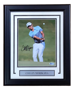 Collin Morikawa Signed Framed 8x10 PGA Golf Photo BAS Sports Integrity