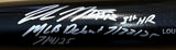 Colson Montgomery White Sox Signed Black Louisville Slugger Bat Debut 1st HR BAS