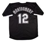 Colson Montgomery Chicago Signed Black Baseball Jersey BAS