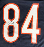 Colston Loveland Signed Chicago Bears Nike Game Replica Jersey BAS