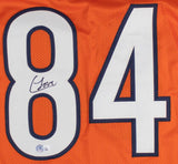 Colston Loveland Chicago Signed Orange Football Jersey BAS