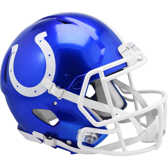 Indianapolis Colts Full Size Flash Authentic Speed Helmet