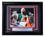 Conor McGregor Signed Framed 8x10 UFC Photo BAS BH72237