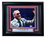 Conor McGregor Signed Framed 8x10 UFC Photo PSA/DNA Hologram