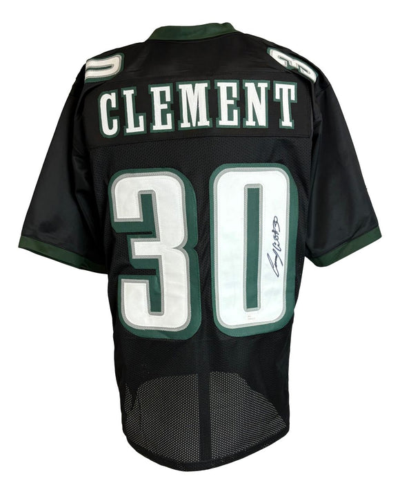 ニース　120周年記念ユニフォーム　選手支給品　ジェレミー・ボガサイン入り Corey Clement Philadelphia Signed Black Football Jersey JSA