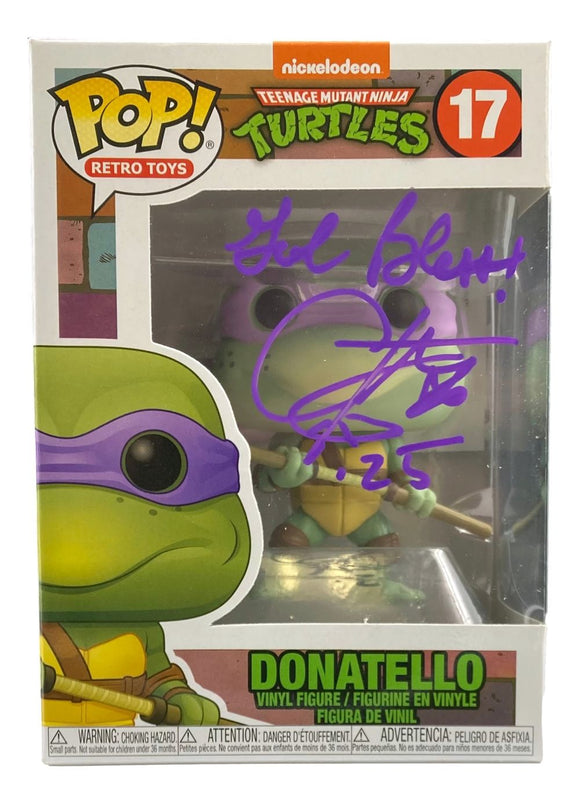 Corey Feldman Signed Teenage Mutant Ninja Turtles Funko Pop #17 God ...