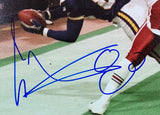 Cris Carter Signed Framed 11x14 Minnesota Vikings Photo BAS BD59641 Sports Integrity