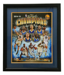 Stephen Curry Golden State Warriors Framed 16x20 2014-15 NBA Champions Photo