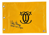 Curtis Strange Signed The Country Club Golf Flag 1988 US Open BAS