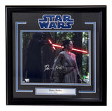 Daisy Ridley Signed Framed 11x14 Star Wars The Force Awakens Photo Fanatics+BAS