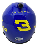 Dale Earnhardt Jr Front Signed Wrangler Mini Racing Helmet BAS+Jr Hologram