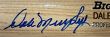 Dale Murphy Atlanta Braves Signed Tan Rawlings Baseball Bat JSA Hologram