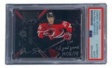 Damon Severson Signed 2015 Upper Deck #OS-DA Devils Hockey Card PSA/DNA