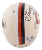 Dan Hampton Signed Chicago Bears RETRO Mini Speed Helmet HOF 2002 BAS