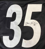 Dan Kreider Pittsburgh Signed Black Football Jersey JSA Hologram