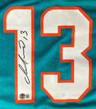 Dan Marino Signed Miami Dolphins Teal Nike Game Jersey BAS ITP