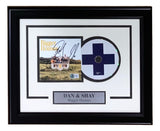 Dan & Shay Signed Framed Bigger Houses CD Insert BAS