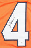 D'Andre Swift Chicago Signed Orange Football Jersey JSA Hologram