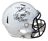 Dani Dennis-Sutton Signed Penn State Full Size Speed Replica Helmet We Are JSA