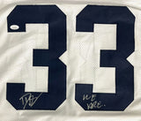 Dani Dennis-Sutton Penn State Signed White Football Jersey We Are JSA