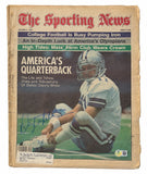 Danny White Dallas Cowboys Signed 1983 Sporting News Newspaper BAS