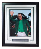 Sports Integrity Danny Willett Signed Framed 11x14 PGA Golf Photo—2016 Masters Champion, with plaque and signature visible.