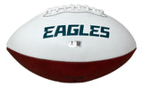 Darius Slay Signed Philadelphia Eagles Logo Football BAS w/ Super Bowl 59 Case