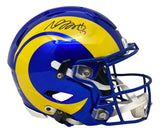 Davante Adams Signed Los Angeles Rams Full Size Authentic SpeedFlex Helmet BAS