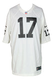 Davante Adams Signed Las Vegas Raiders White Nike Football Jersey BAS ITP Sports Integrity