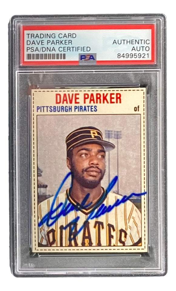 Dave Parker Signed Pittsburgh Pirates 1979 Hostess #53 Trading Card PSA/DNA Sports Integrity