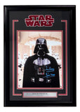 Dave Prowse Signed Framed 11x14 Star Wars Darth Vader Photo BAS