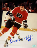 Dave Schultz Signed 8x10 Philadelphia Flyers Photo The Hammer BAS