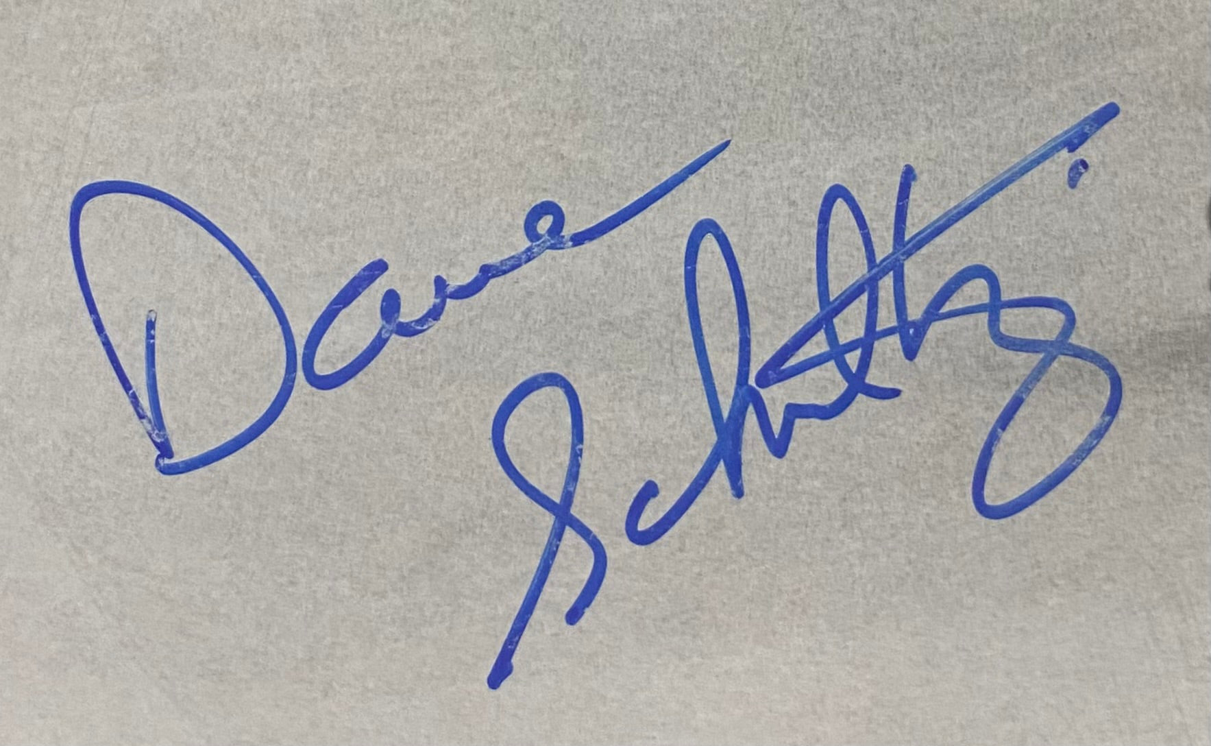 Dave Schultz Autographed Philadelphia Flyers Hockey Jersey