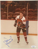 Dave Poulin Signed 8x10 Philadelphia Flyers Photo JSA AL44153 Sports Integrity