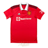 David Beckham Signed Manchester United Adidas Replica Jersey Panini