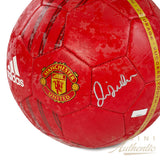 David Beckham Signed Manchester United Adidas Soccer Ball Panini